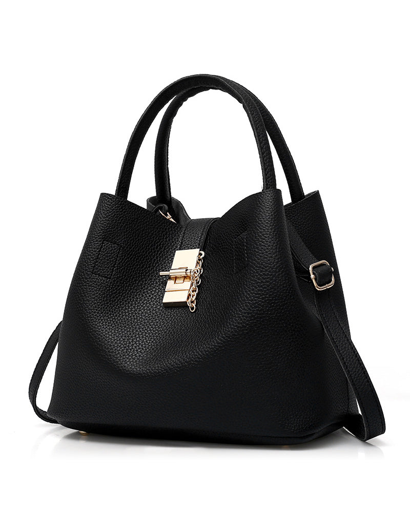 Sac à bandoulière de mode, sac seau