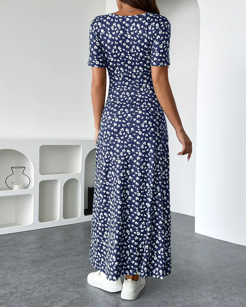 Robe Sexy Élégante Imprimée