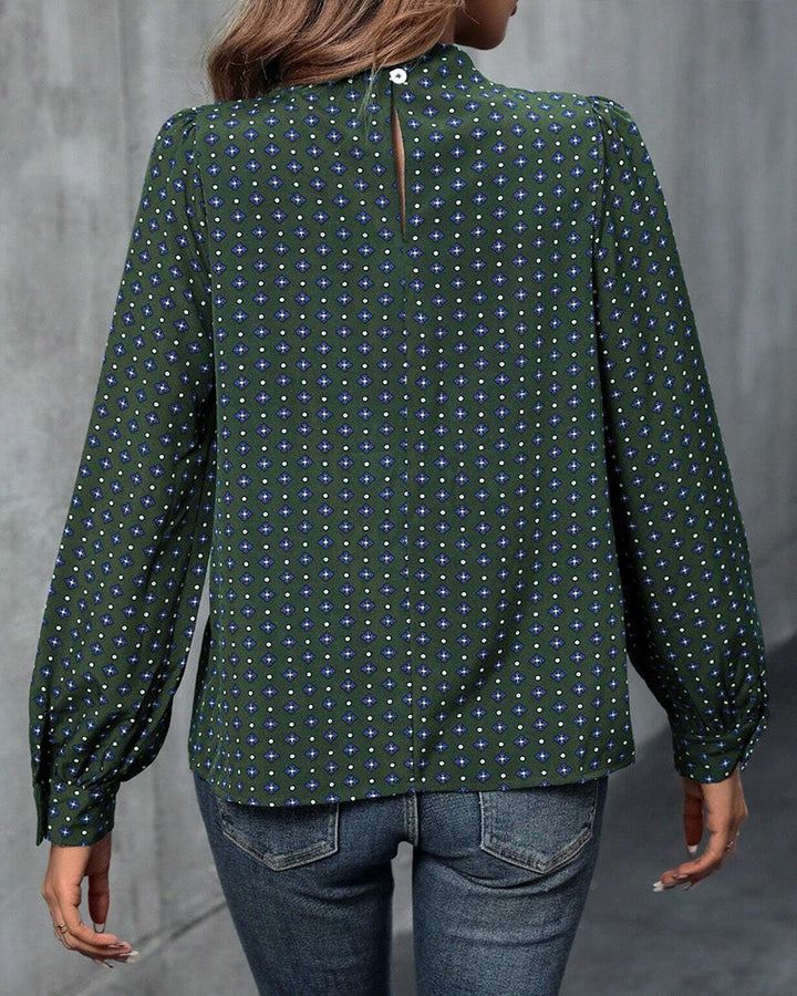 Bluzka w stylu i z nadrukami vintage