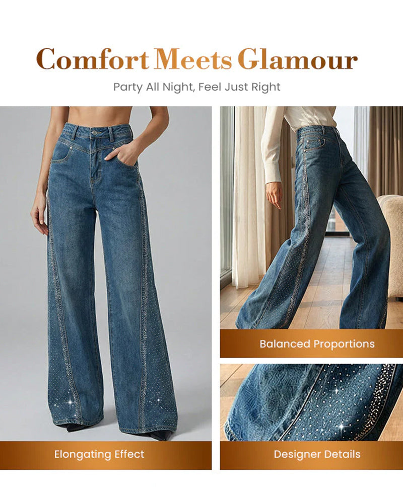 Jeans o kroju relaxed, sprane, z prostymi nogawkami