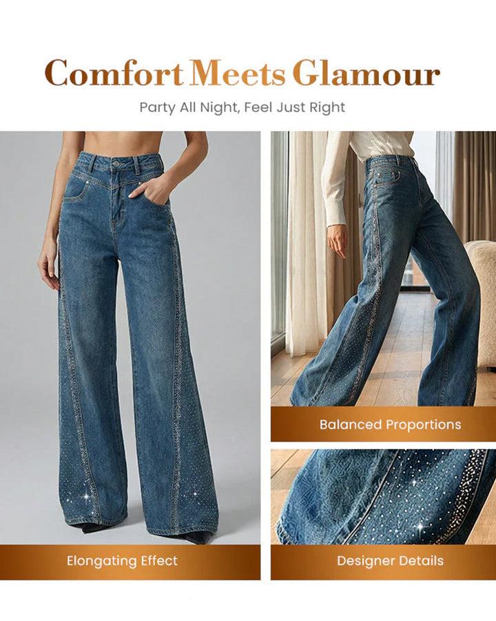 Jeans o kroju relaxed, sprane, z prostymi nogawkami