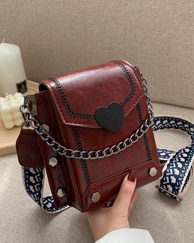 Mini sac chaîne femme