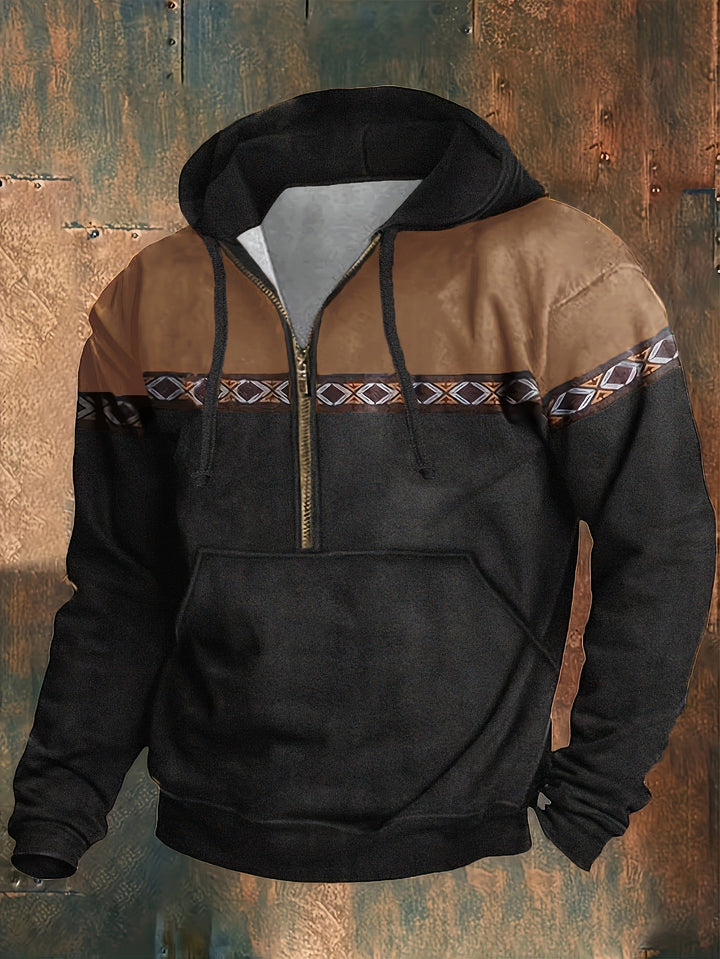 Bluza Yellowstone Half-Zip z kapturem