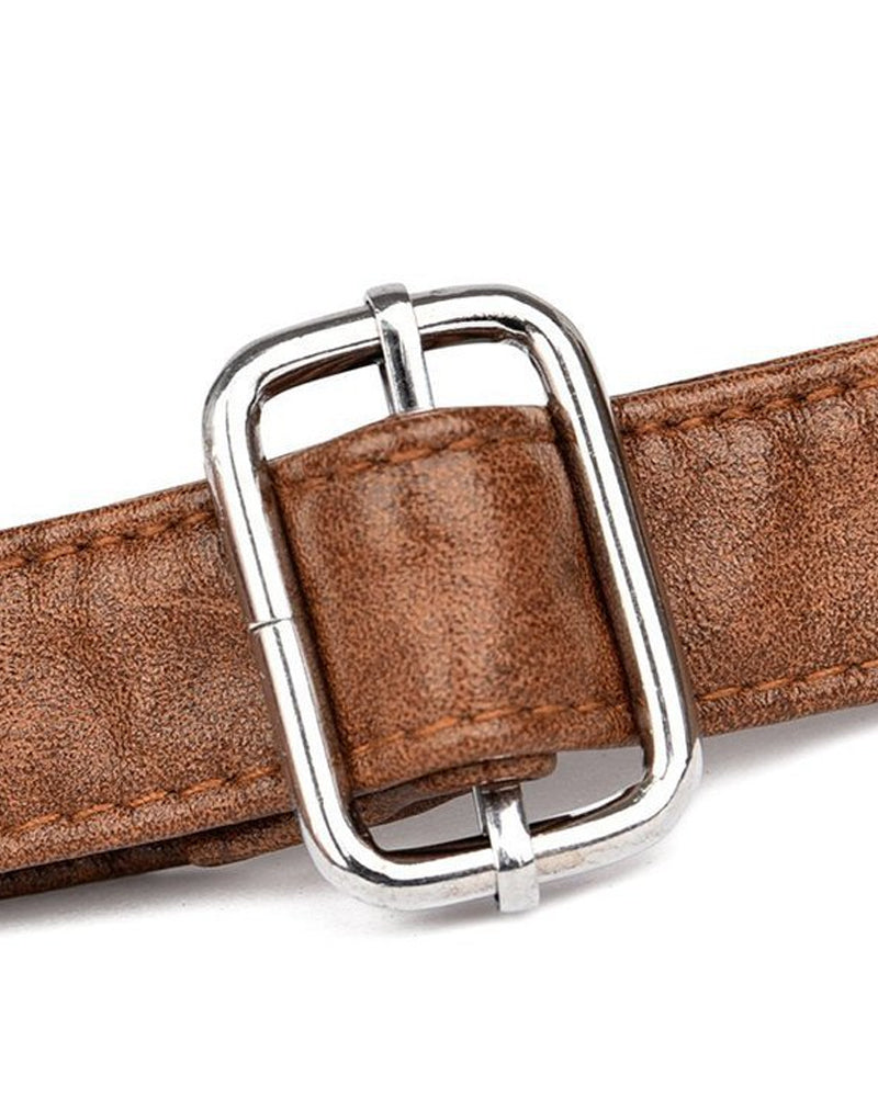 Skórzana torebka typu messenger w stylu vintage