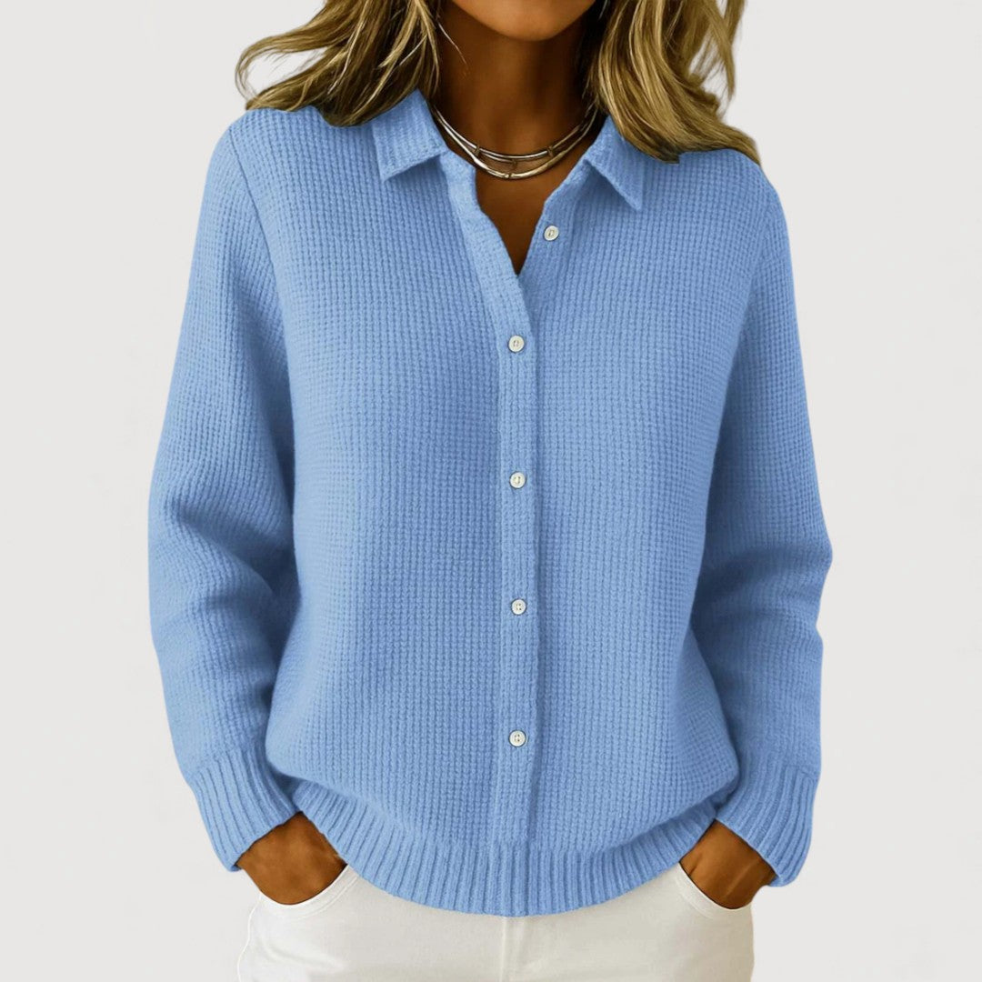 Cardigan en tricot avec boutons HALISE