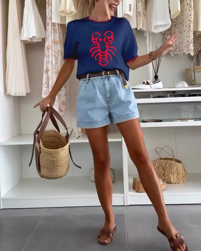 Pull Imprimé Style Urbain