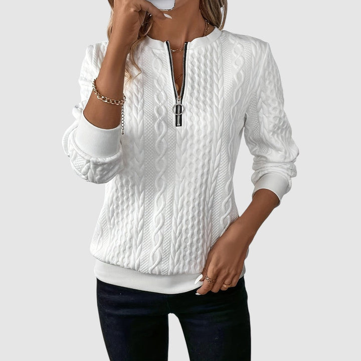 Léonie de Chamonix™ - Sweter z dzianiny