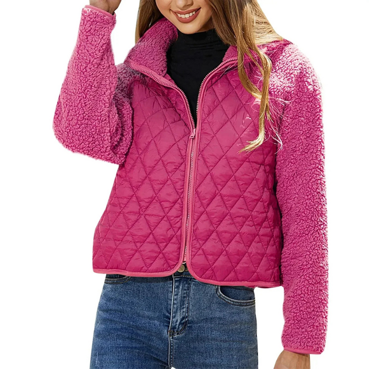 Louisa | Veste matelassée à manches longues chaudes pour femme