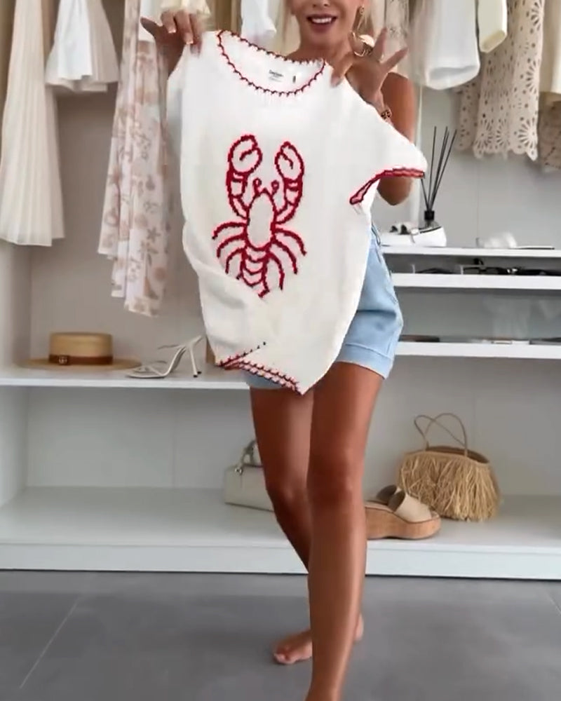 Pull Imprimé Style Urbain