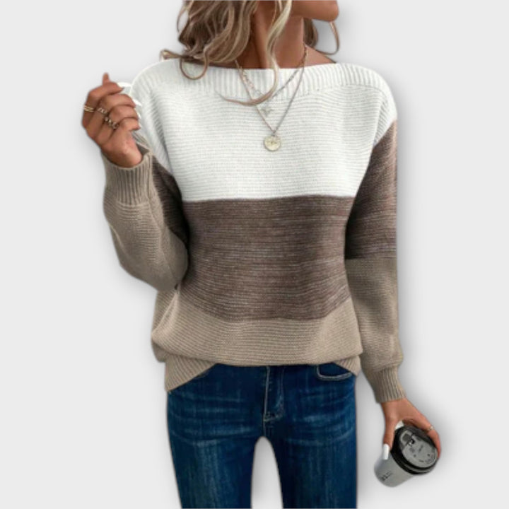 Adèle de Strasbourg™ - Sweter z dzianiny