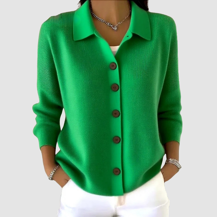 Cardigan Doux Tricot Boutonné