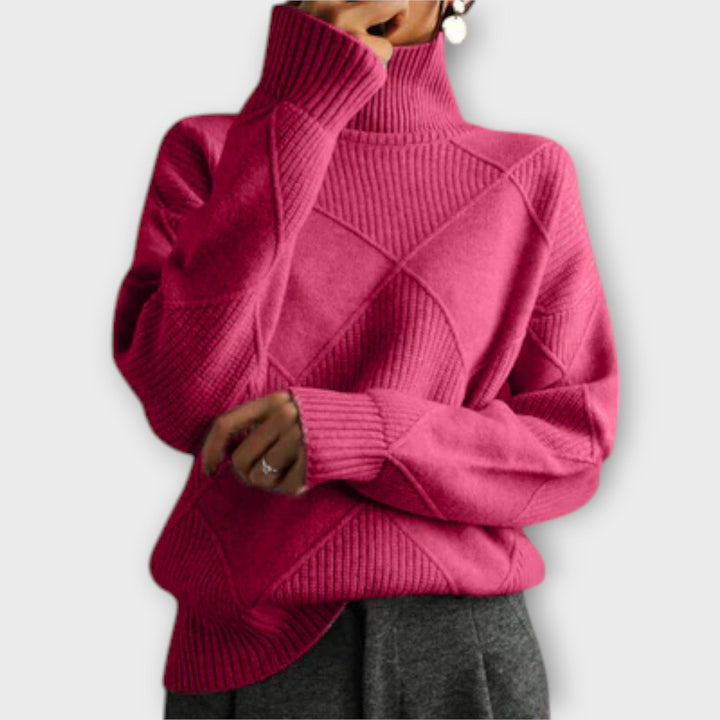 Margaux de Saint-Malo™ - Pull à col roulé