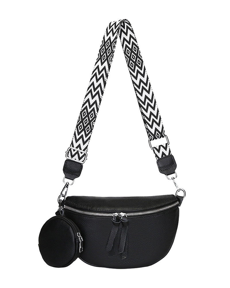 Sac à bandoulière en cuir pour femme