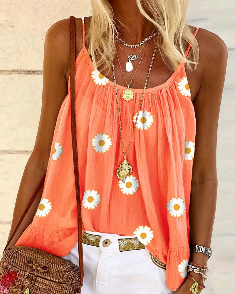 Cami Top Camisole Imprimé
