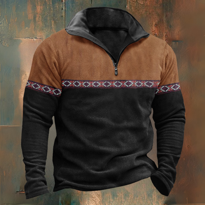Sweter półgolf Half-Zip