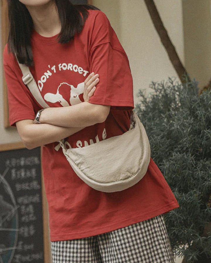 Sac à Bandoulière Simple Pour Femmes
