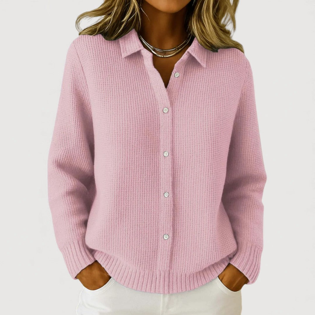 Cardigan en tricot avec boutons HALISE