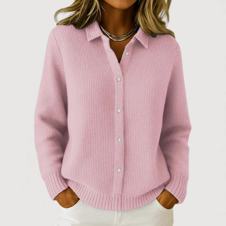 Cardigan en tricot avec boutons HALISE