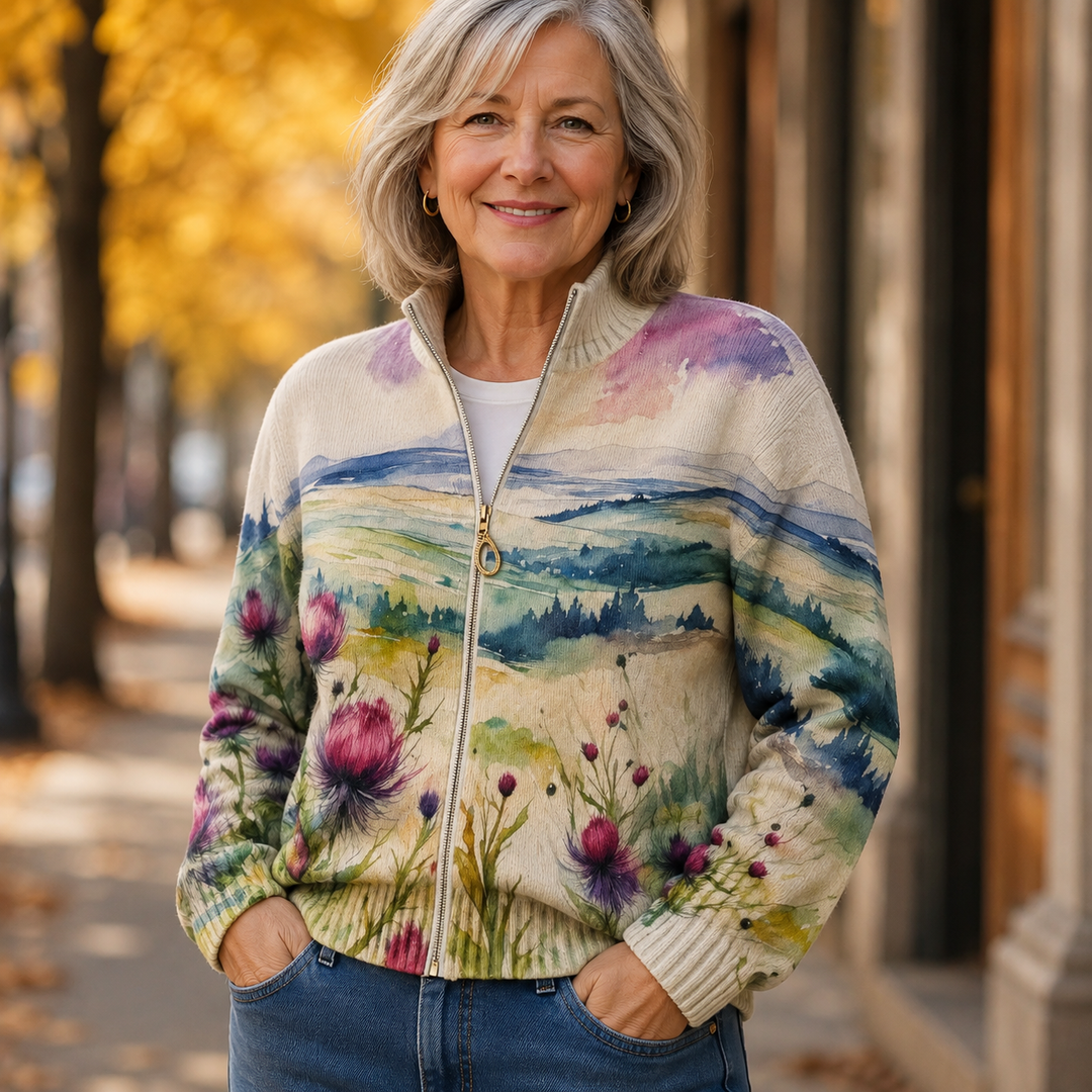 Élodie de Nantes™ - Cardigan élégant