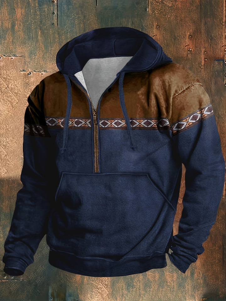 Bluza Yellowstone Half-Zip z kapturem