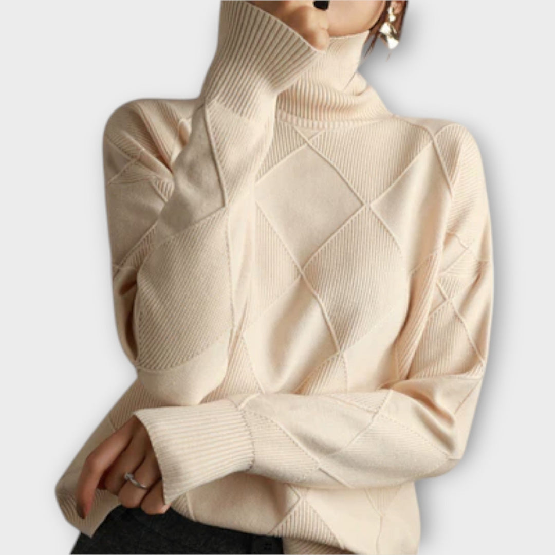 Margaux de Saint-Malo™ - Pull à col roulé