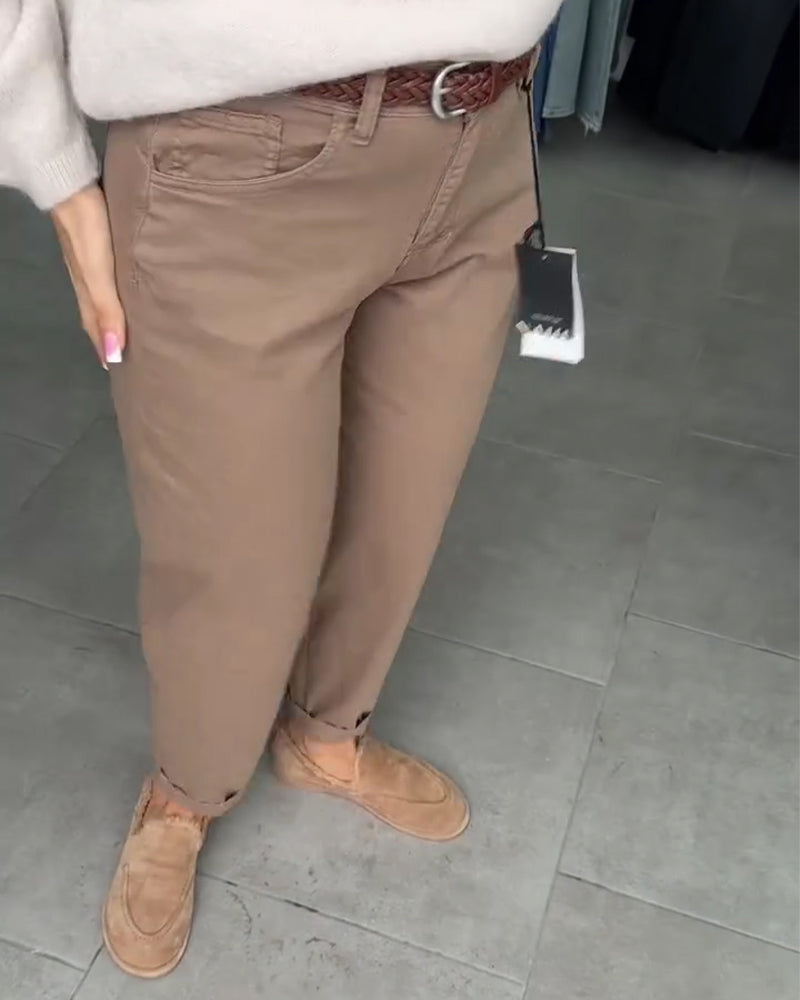 Modne spodnie cargo w stylu casual
