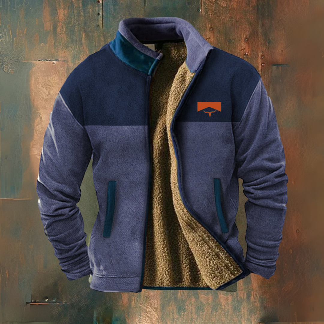 Casual fleece jacket