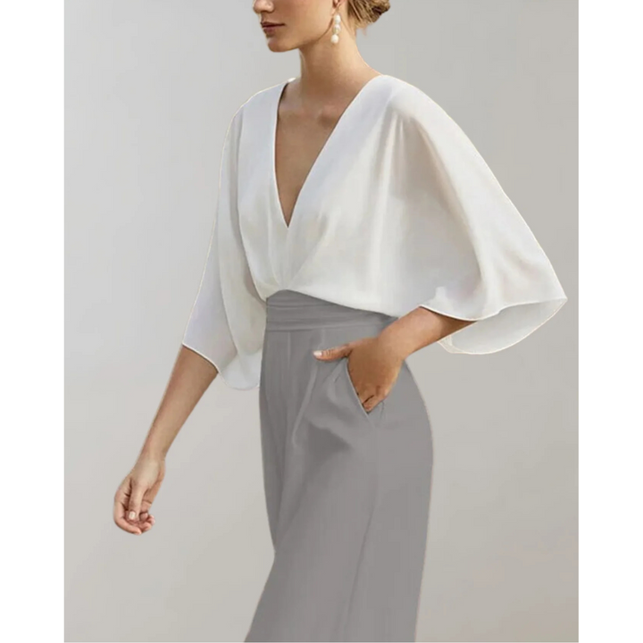 Azeneth | Combinaison Ajustée en Tissu Doux pour Femme