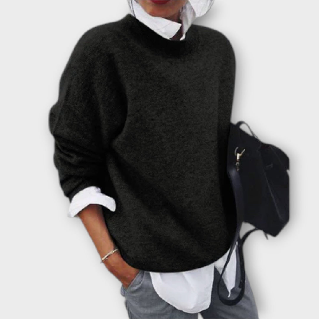 Madeleine de Chamonix™ - Sweter z dzianiny