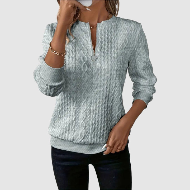 Léonie de Chamonix™ - Sweter z dzianiny