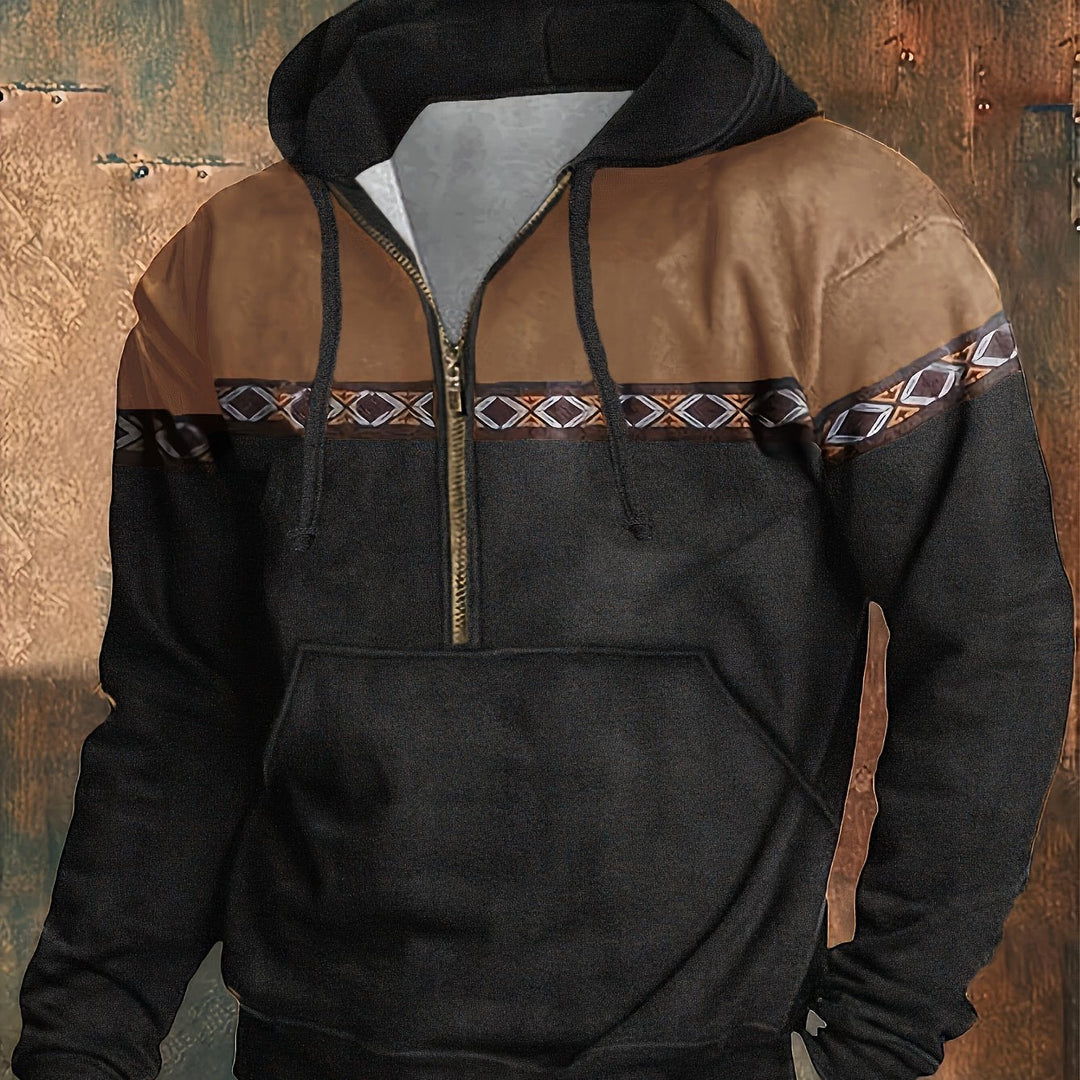 Bluza Yellowstone Half-Zip z kapturem