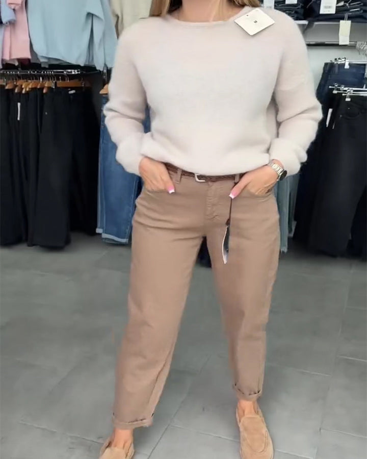 Modne spodnie cargo w stylu casual