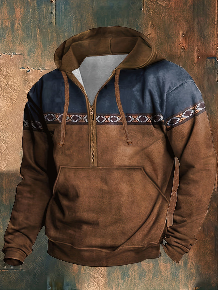 Bluza Yellowstone Half-Zip z kapturem