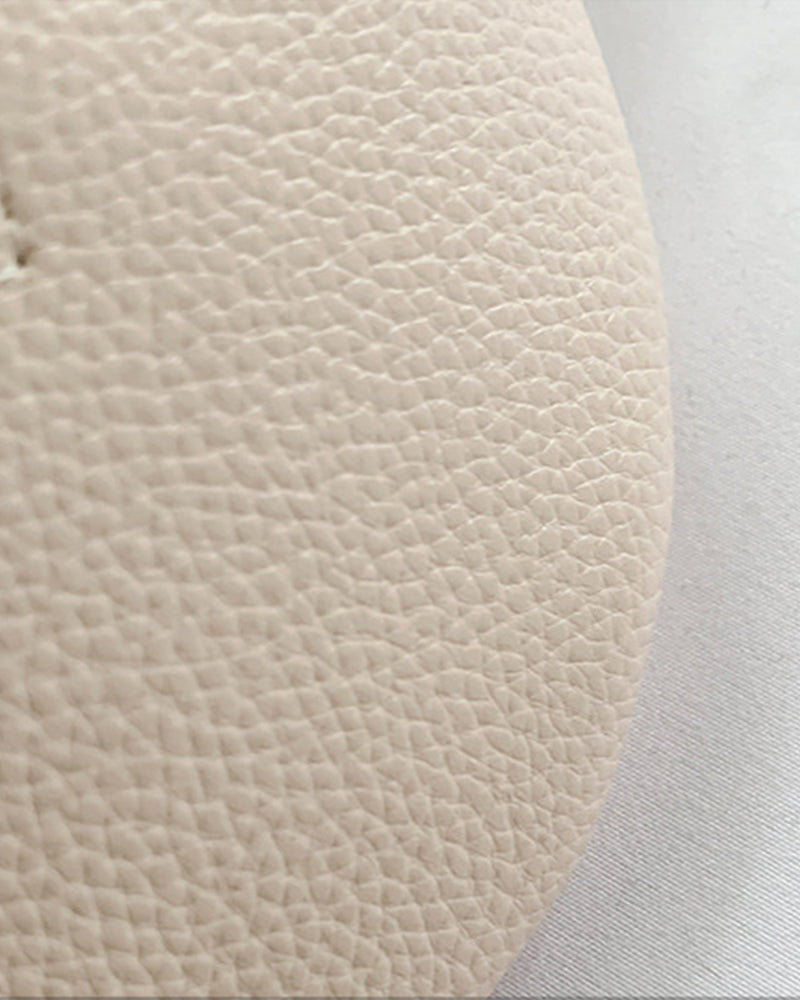 Sac bandoulière zippé avec bretelles contrastées