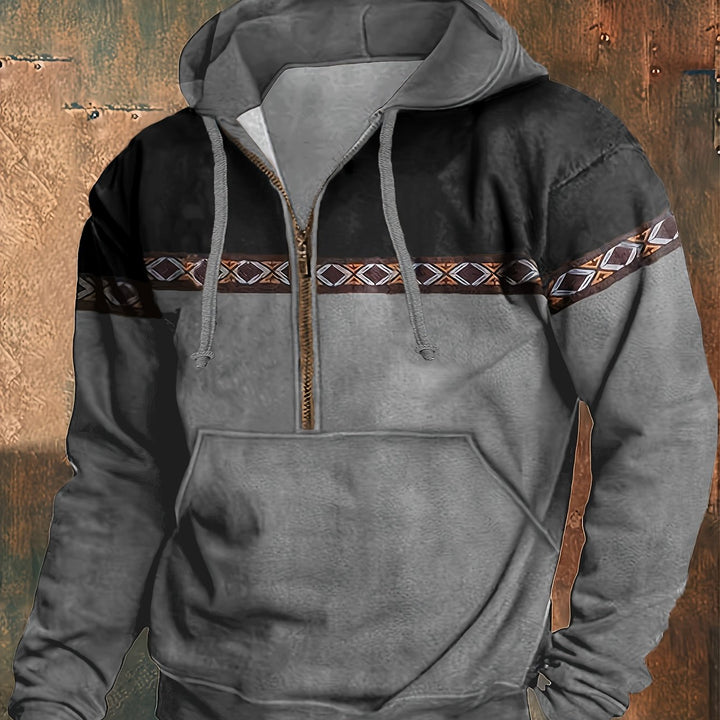 Bluza Yellowstone Half-Zip z kapturem