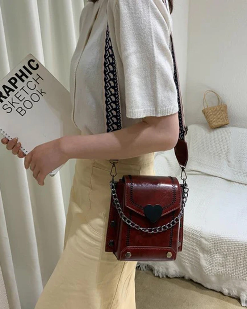 Mini sac chaîne femme