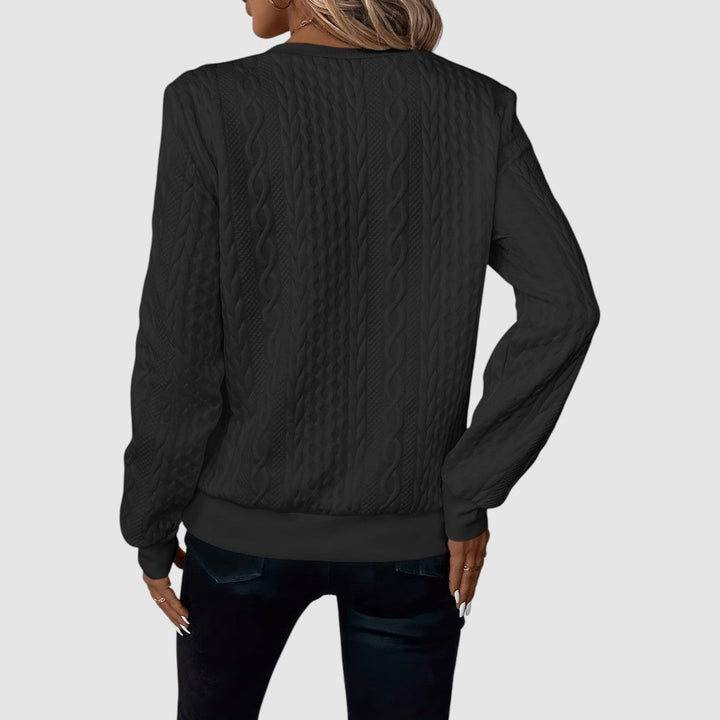 Léonie de Chamonix™ - Sweter z dzianiny
