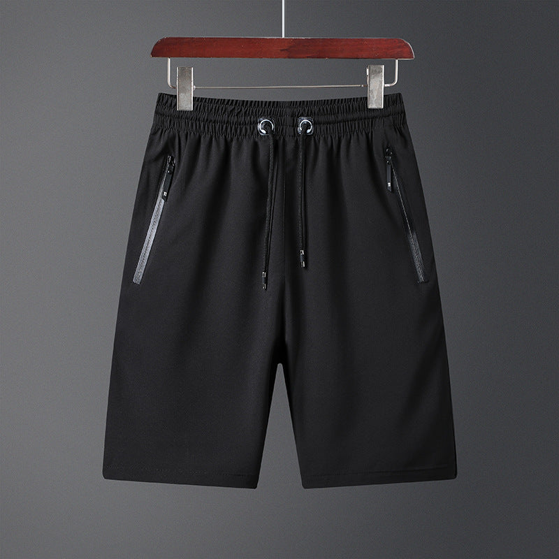 Short Unisexe en Soie de Glace Extensible à Séchage Rapide
