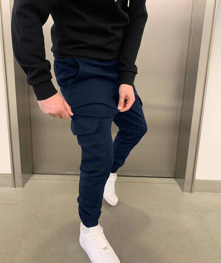 DAVIDE – Męskie Spodnie Jogger Cargo