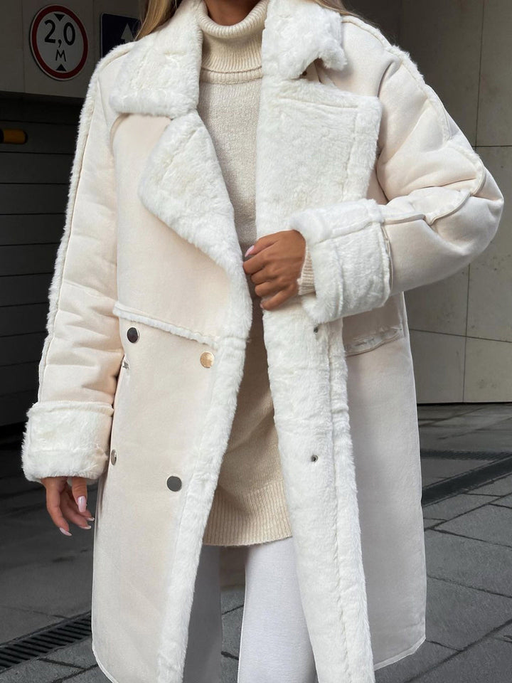 Vivian | Manteau d'hiver en peluche à coupe confortable pour femme