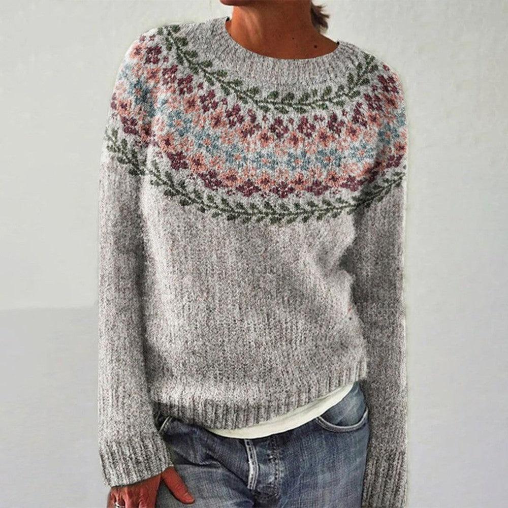 PULL TRICOTÉ VINTAGE BRIDGET