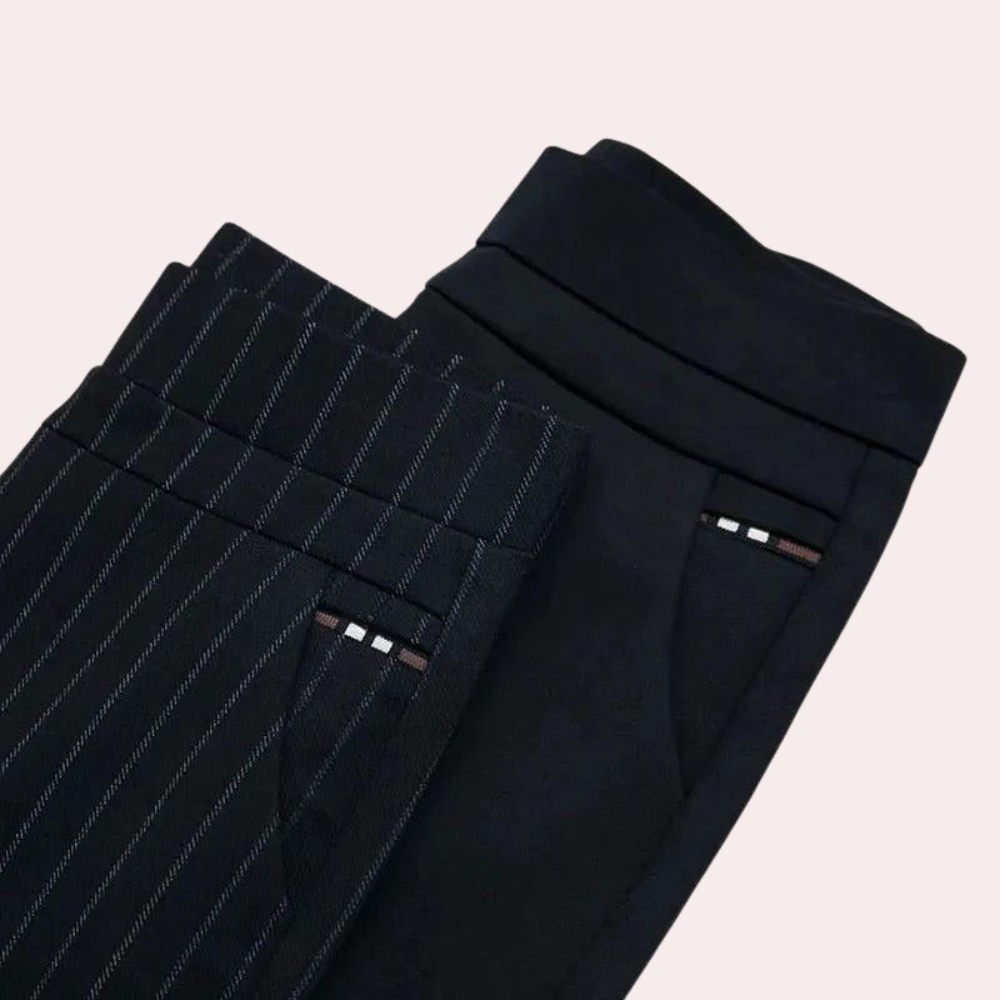 Ivana | Dopasowane spodnie damskie ze streczem