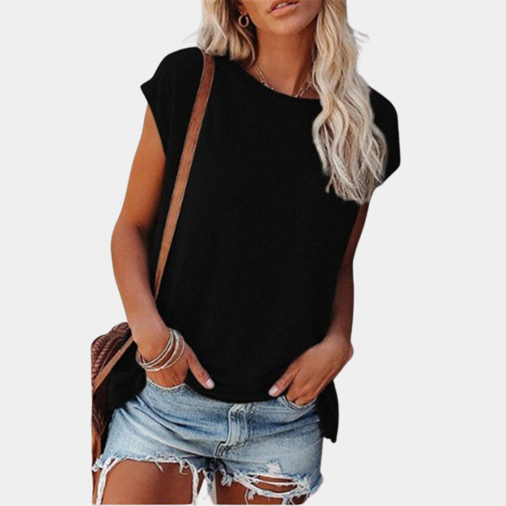 Gema | Damski luźny T-shirt na lato