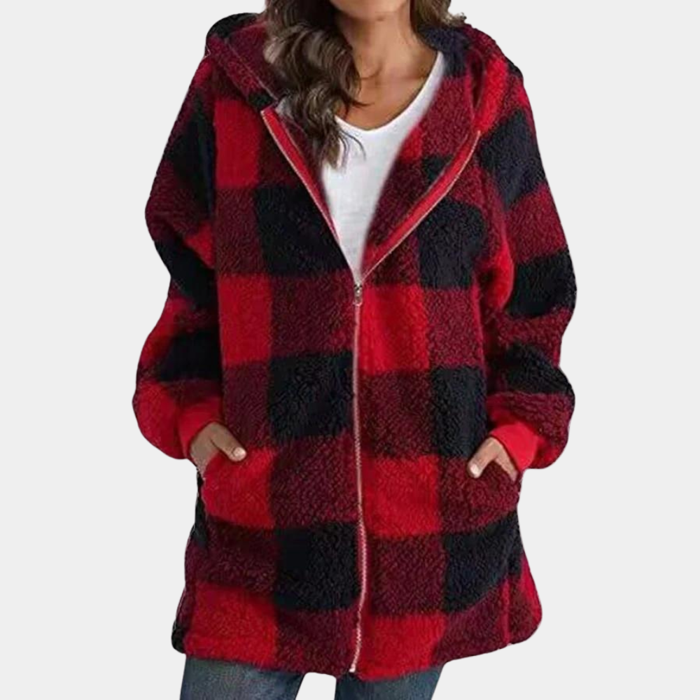 Elysira | Modna długa bluza z kapturem dla kobiet
