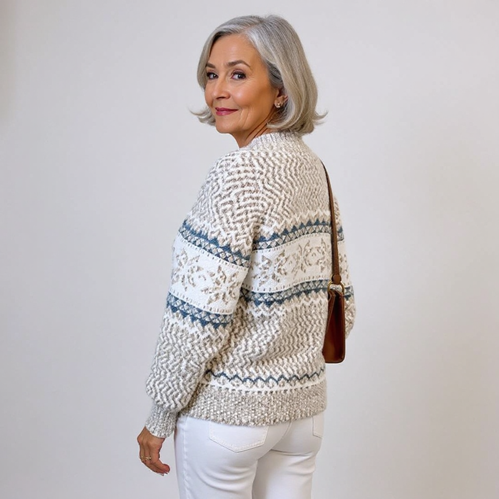 Pull Tricoté Vintage CAROLINE