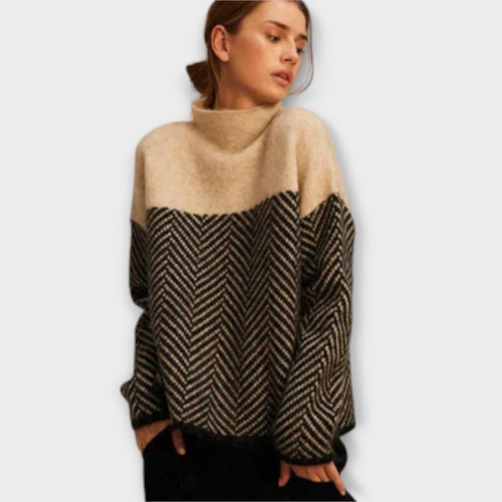 Clémence de Strasbourg™ - Sweter z dzianiny