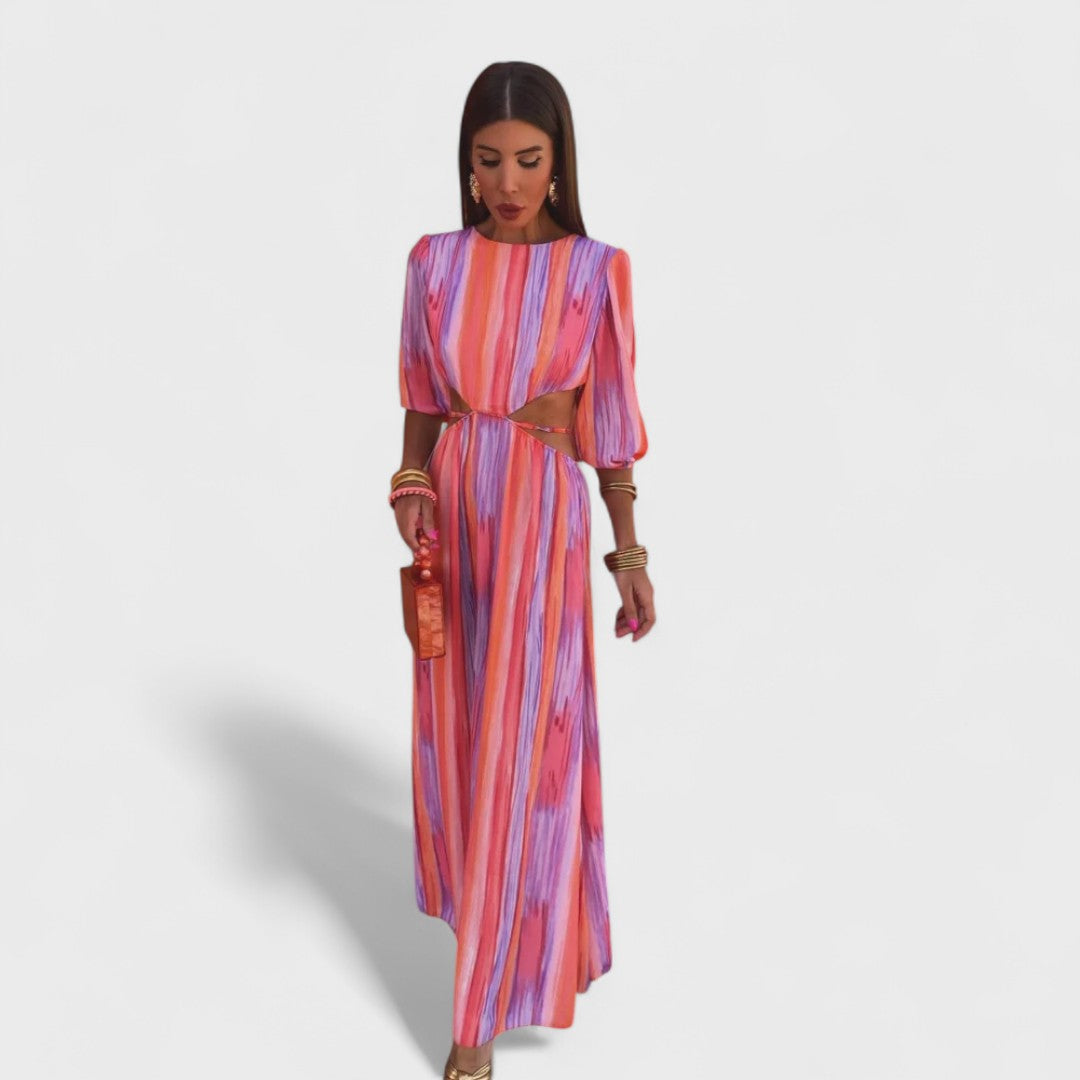 Paloma - Elegancka sukienka z wycięciami