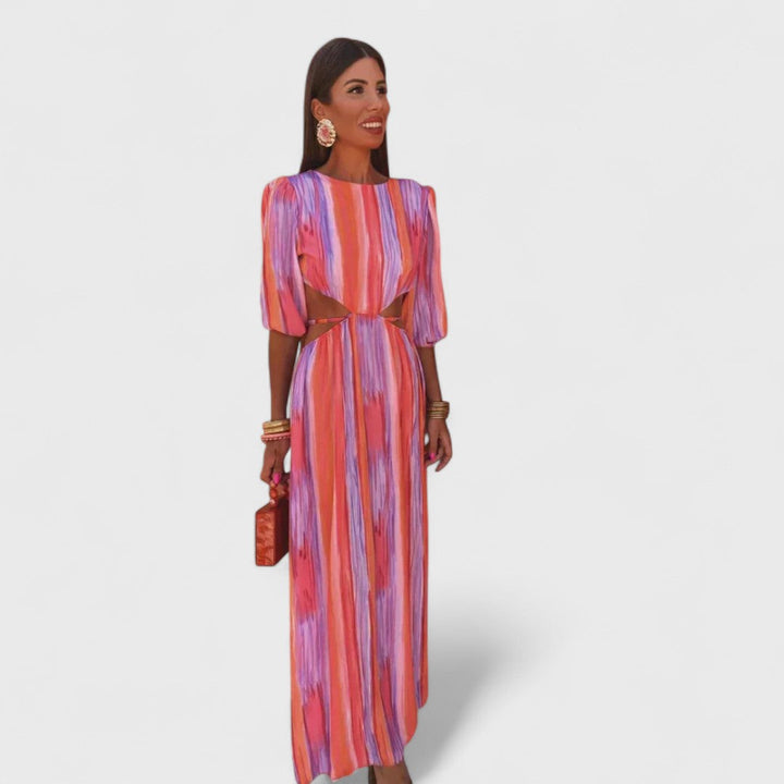 Paloma - Elegancka sukienka z wycięciami