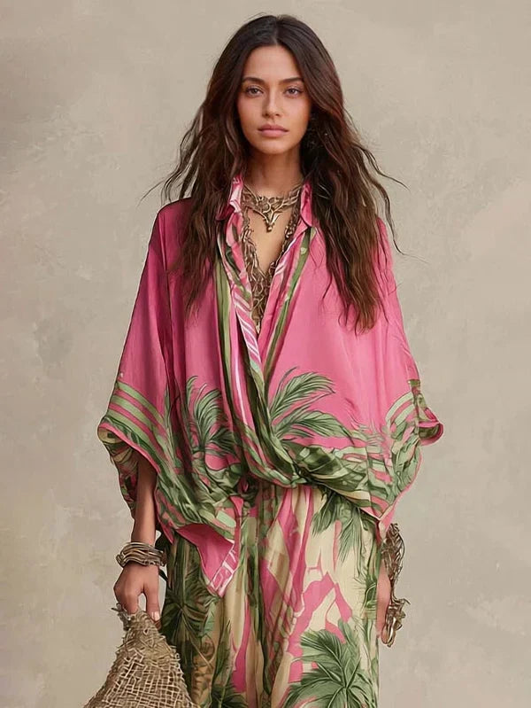 Natalia - Zestaw Kimono Jedwab