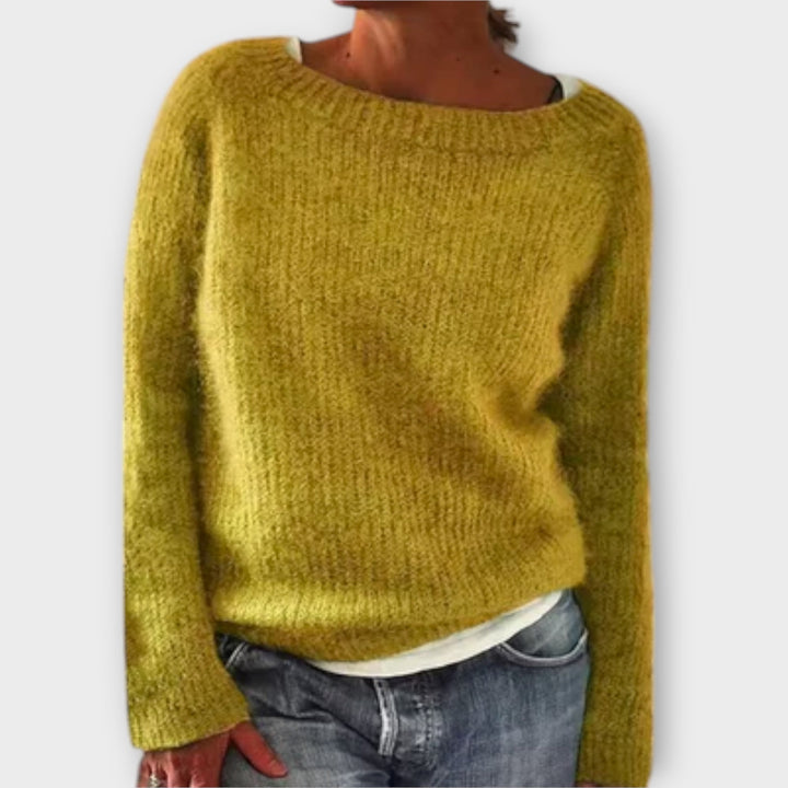 SWETER DZIANINOWY VINTAGE FIONA